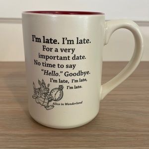 Disney Alice in Wonderland mug